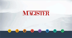 Desktop Screenshot of magister.it