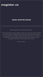 Mobile Screenshot of magister.co