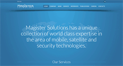 Desktop Screenshot of magister.fi