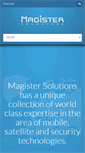 Mobile Screenshot of magister.fi