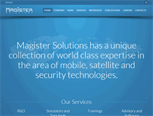Tablet Screenshot of magister.fi